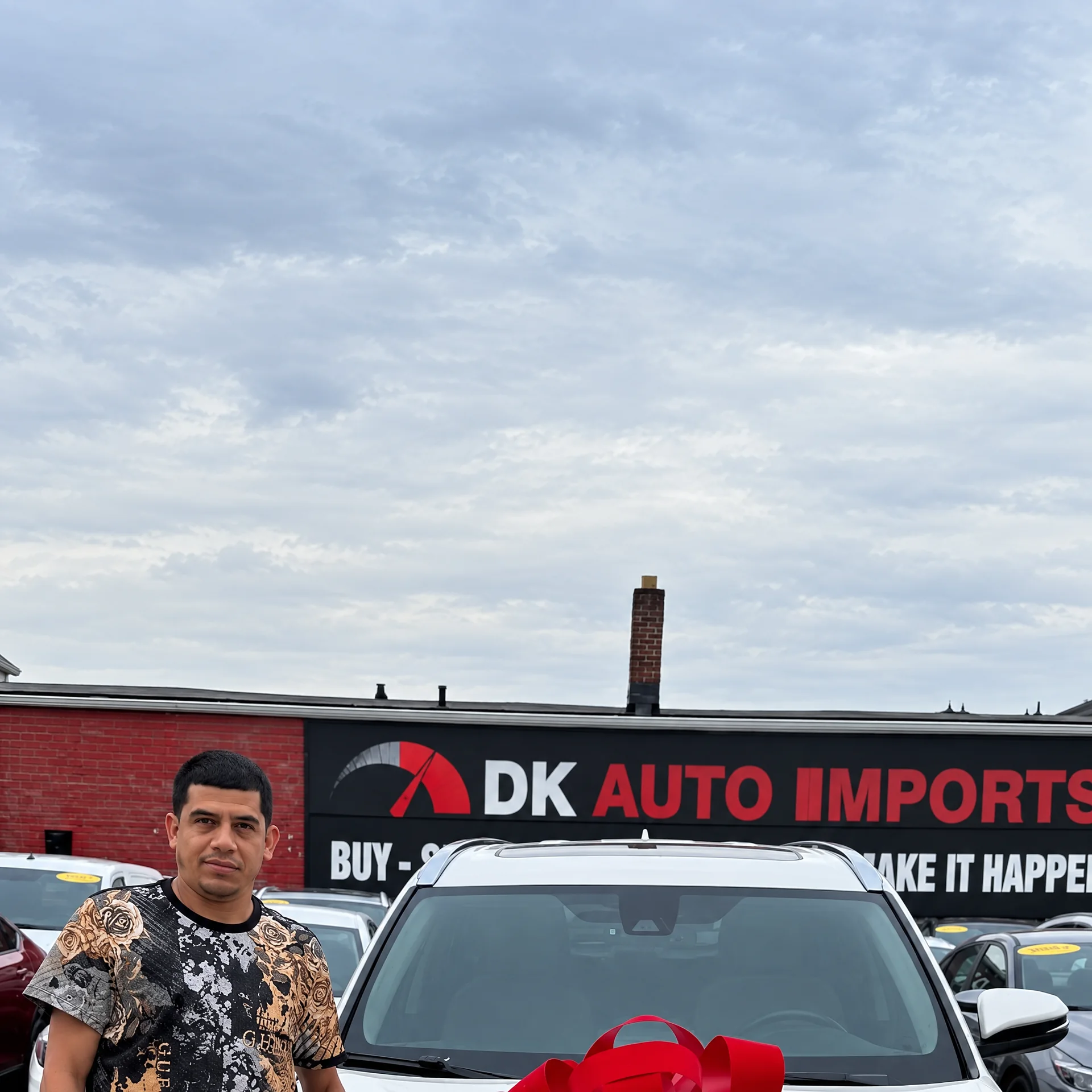 DK customer with a Toyota Highlander XLE